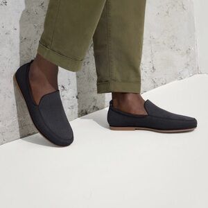 Rothy’s Ravello Loafer Stone Black Men 10 US Seamless Knit Shoes Comfort Modern